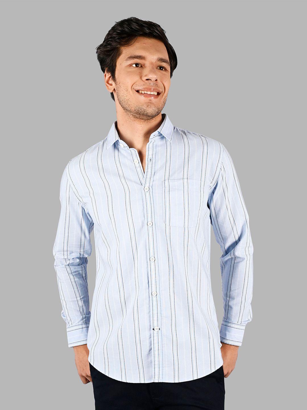 tim paris comfort striped cotton casual shirt