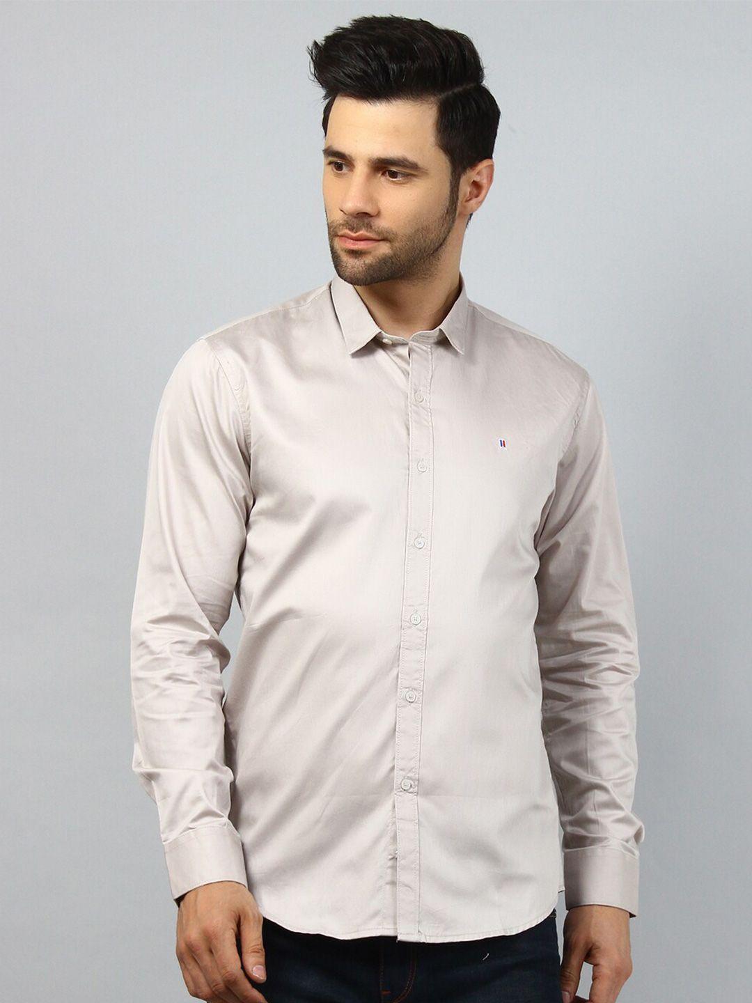 tim paris standard opaque cotton casual shirt