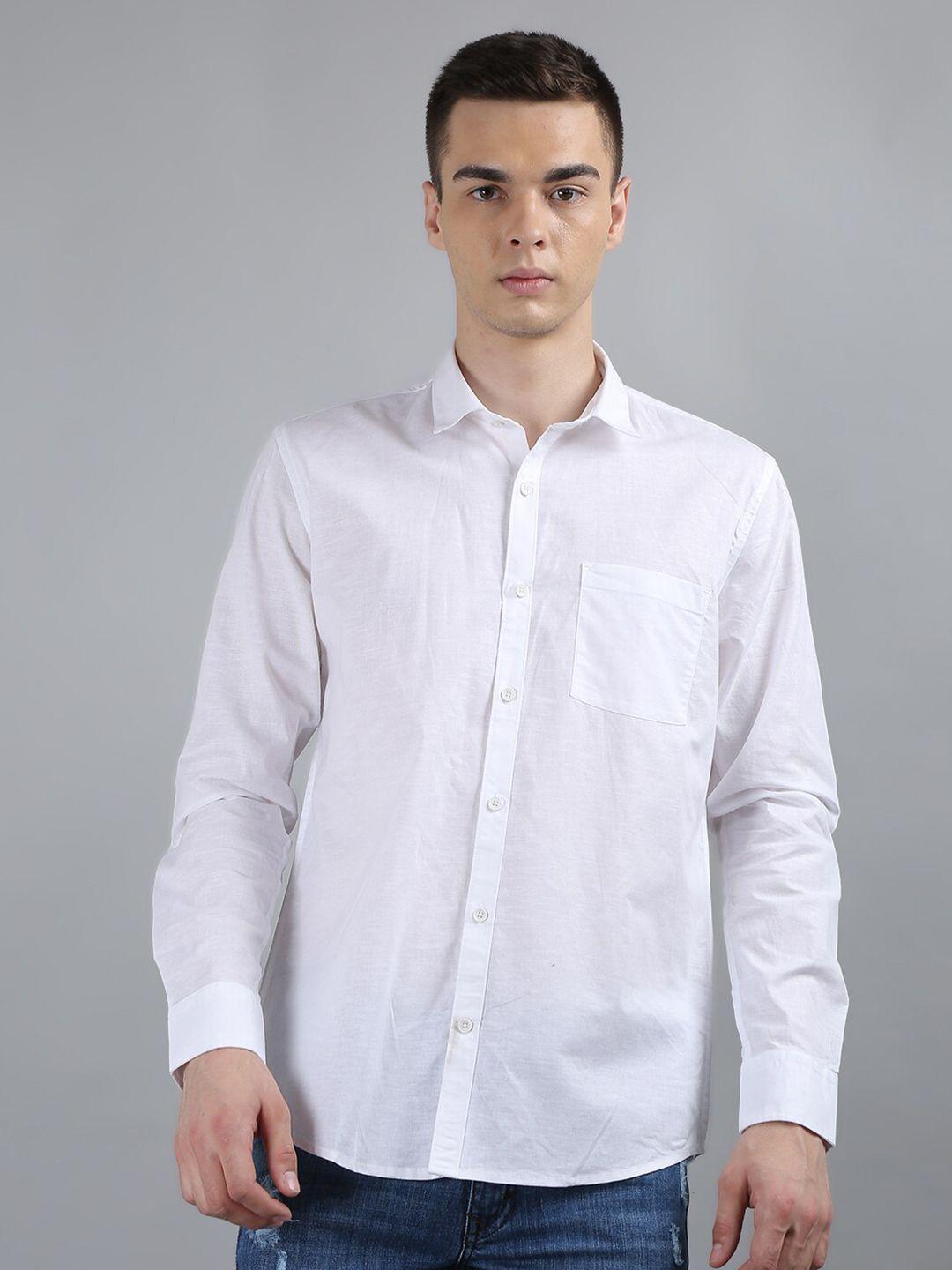 tim paris standard spread collar pure cotton casual shirt