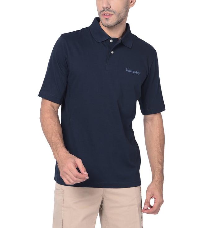 timberland dark sapphire regular fit polo t-shirt