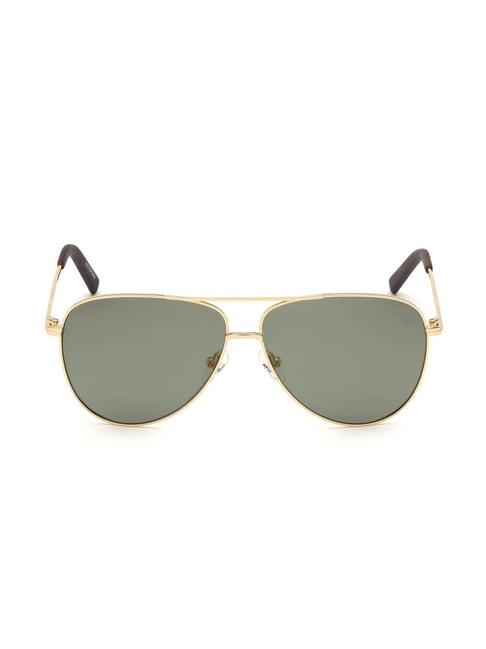timberland green pilot sunglasses for men