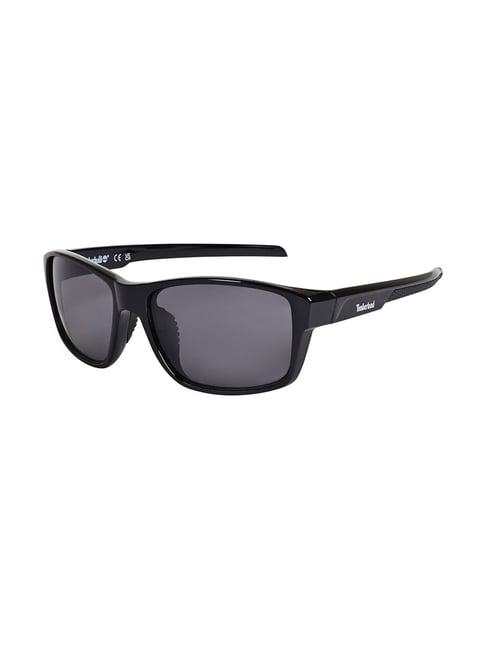 timberland grey rectangular uv protection sunglasses for men