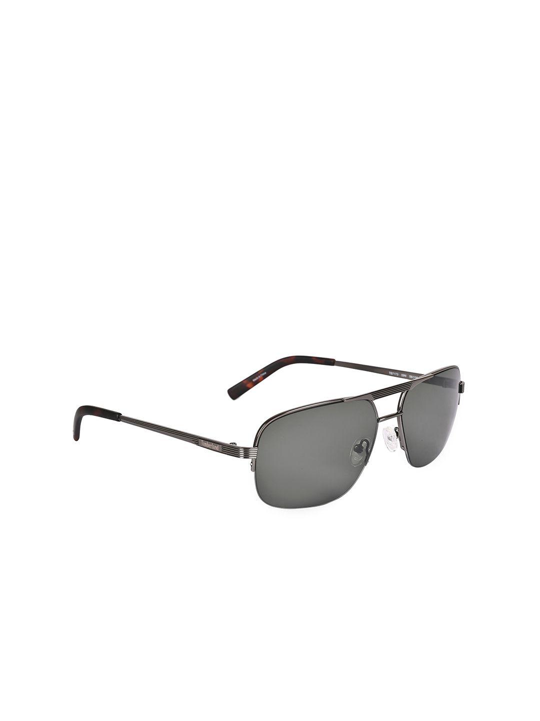 timberland men uv protective lens aviator sunglasses tb7173 58 09n