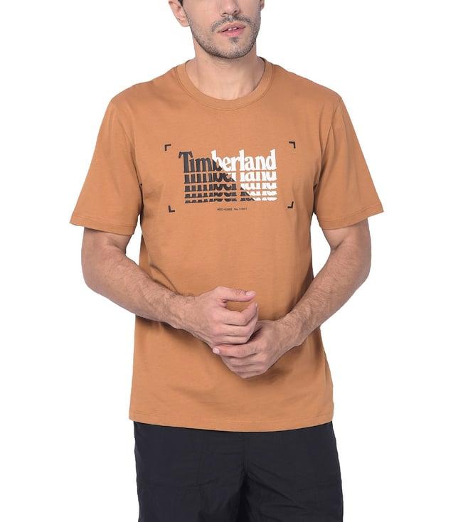 timberland wheat regular fit t-shirt