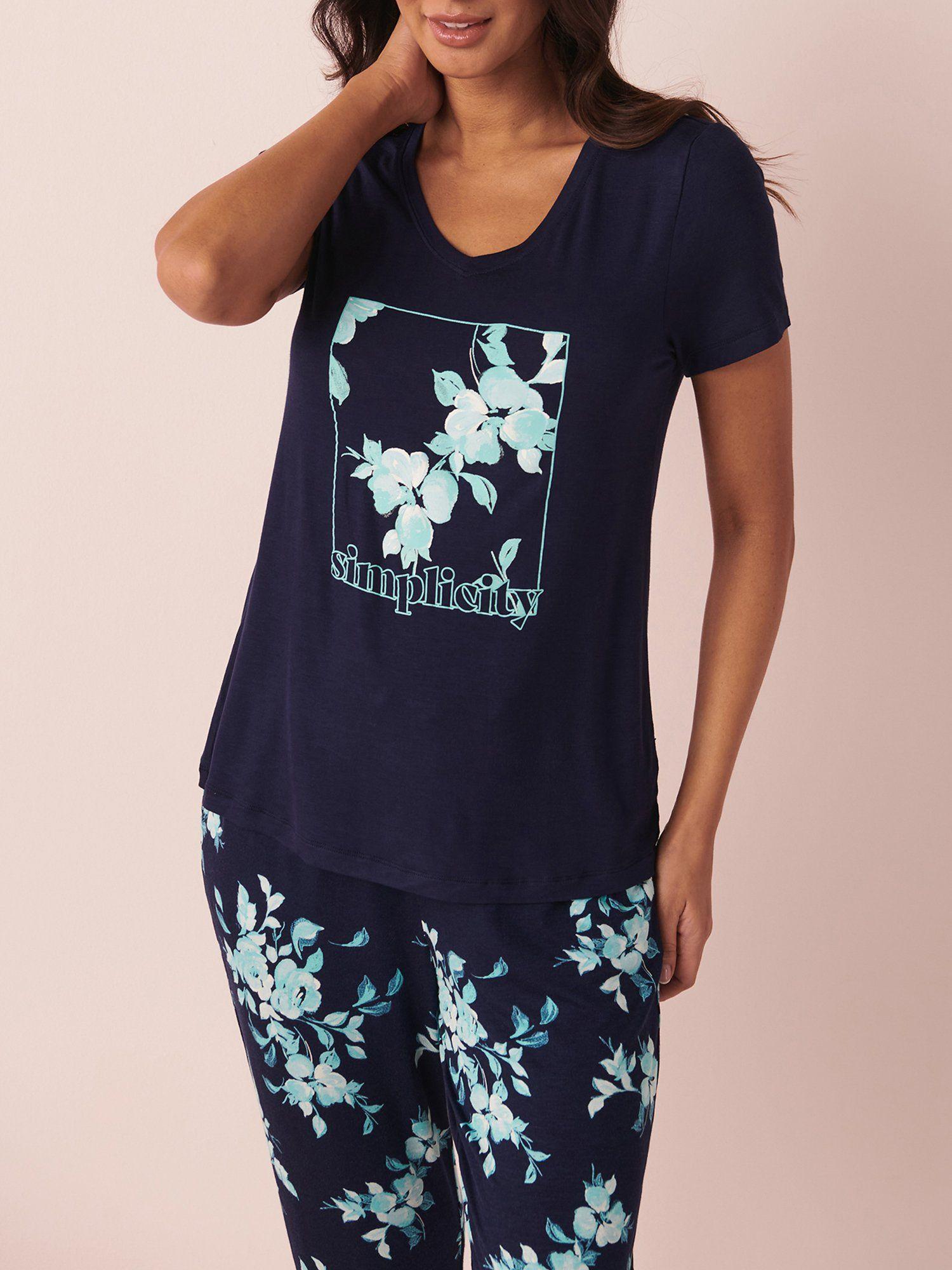 timeless beauty t-shirt - navy blue