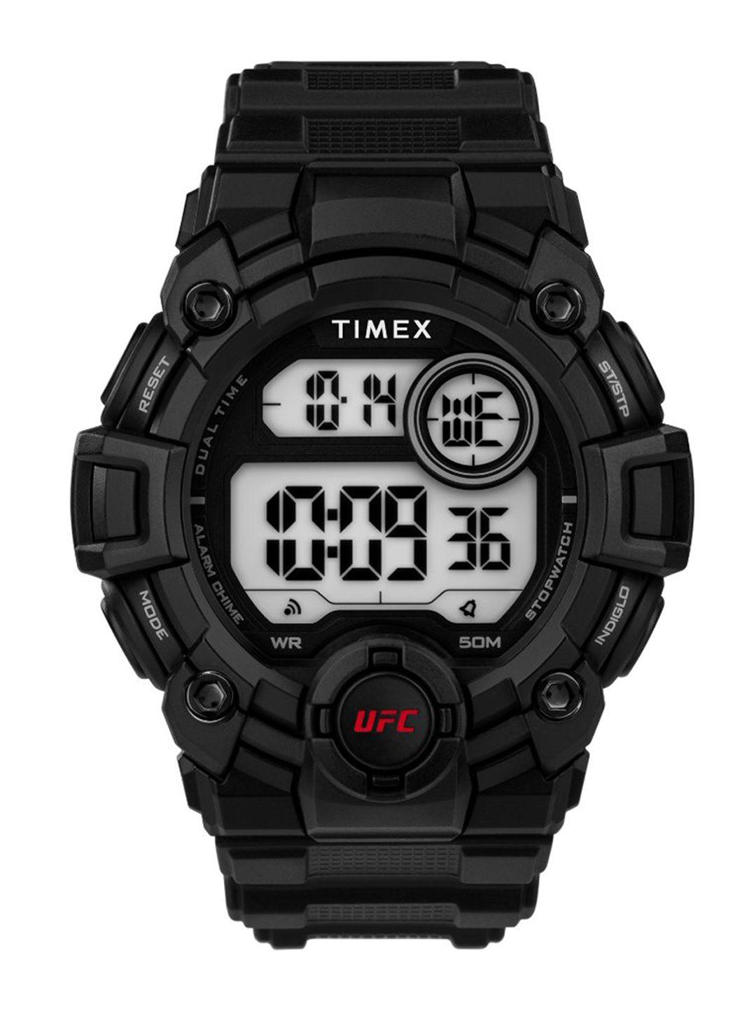 timex men dial & straps ufc strength digital watch tw5m531000d