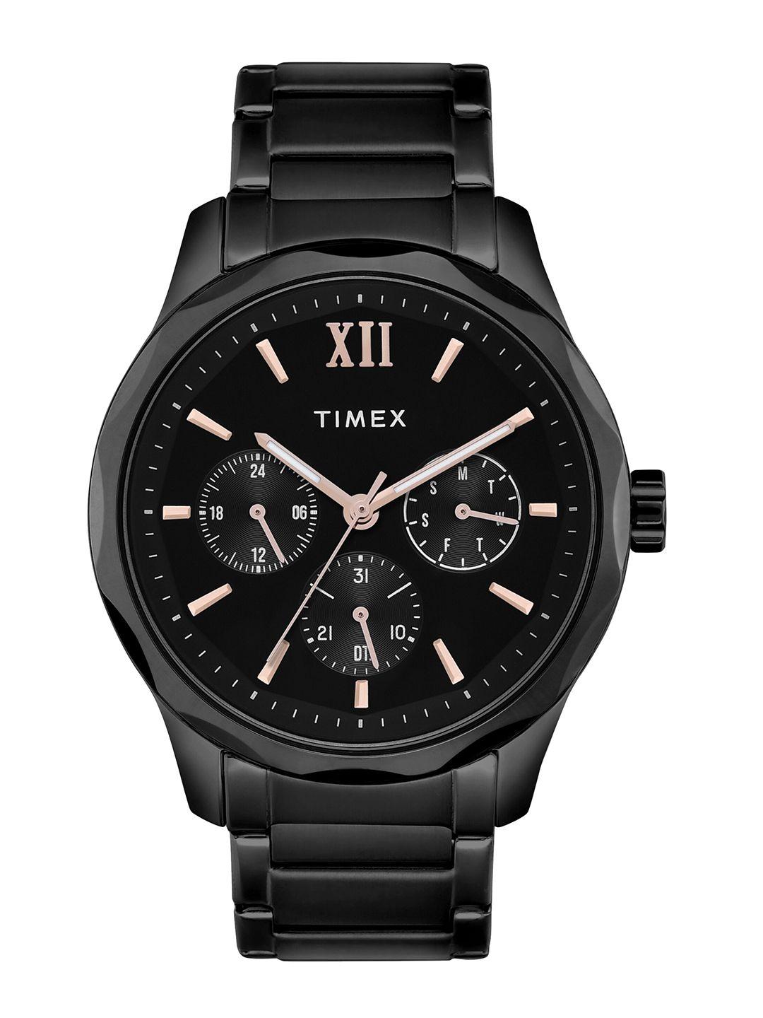 timex men stainless steel bracelet style straps analogue watch tw0tg7625
