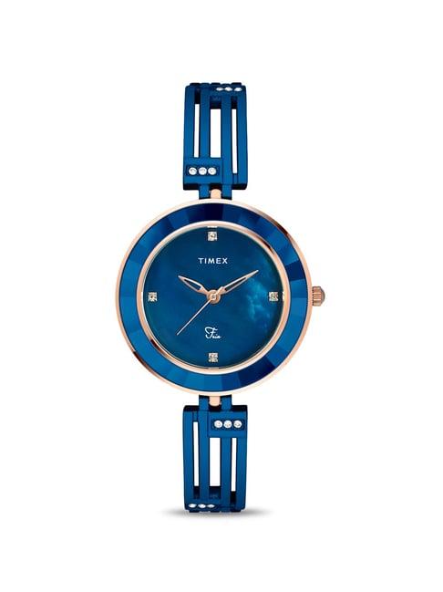 timex twel16203 fria analog watch for women