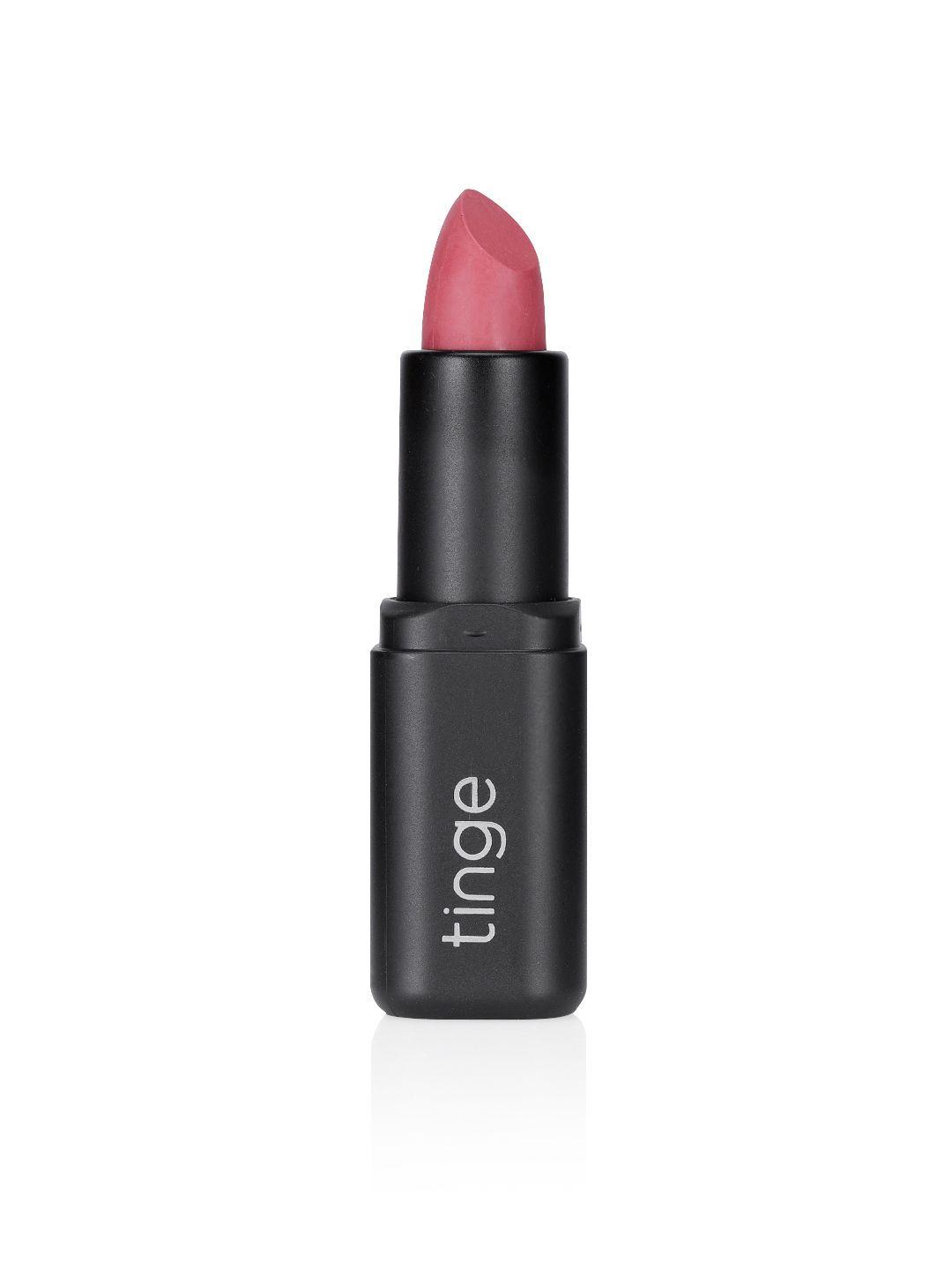 tinge coral pink pink sand wax lipstick