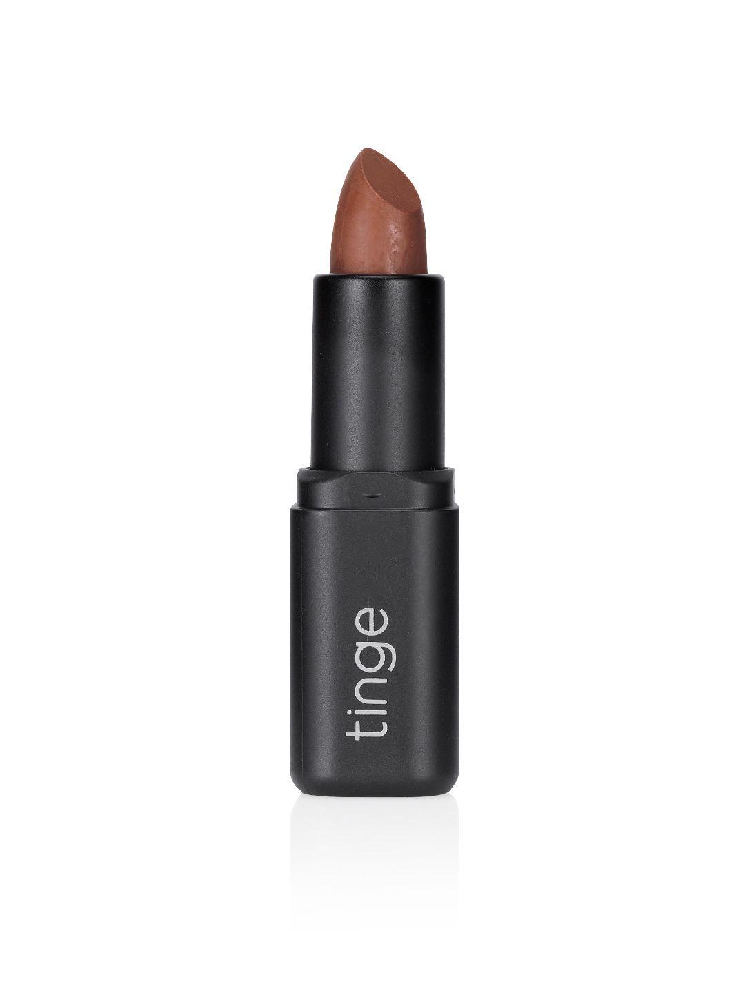 tinge sandstone brown earth wax lipstick