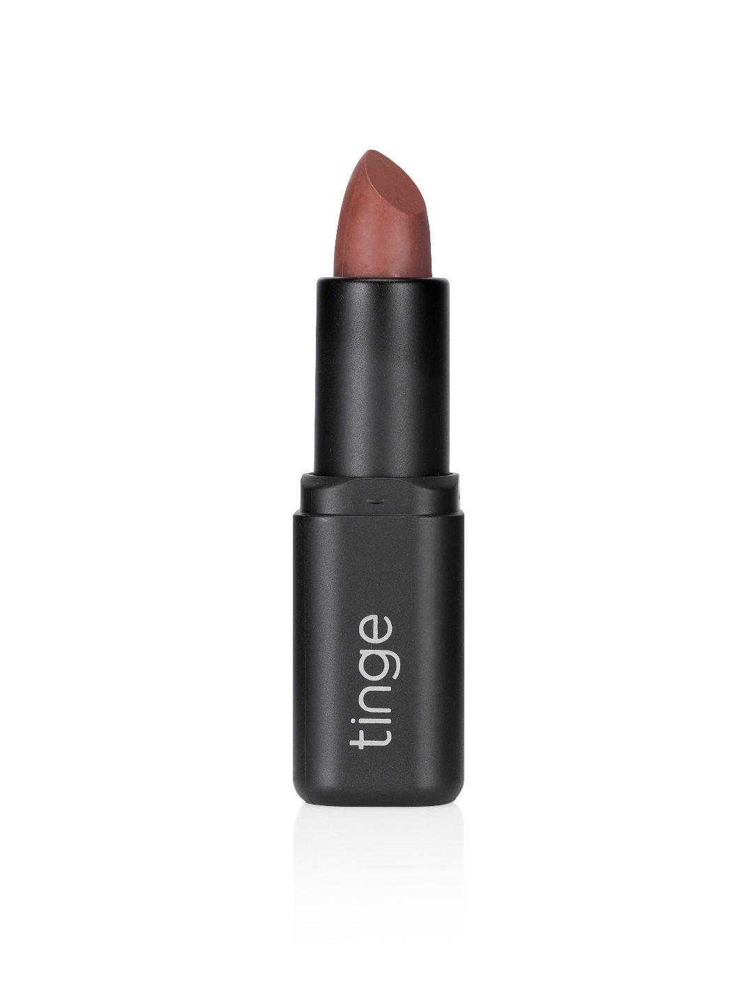 tinge vibrant brown epic cruch wax lipstick