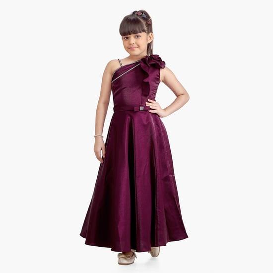 tiny girl embellished maxi dress