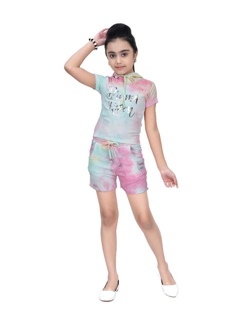 tiny-girl-kids-pink-&-blue-over-dyed-top-set
