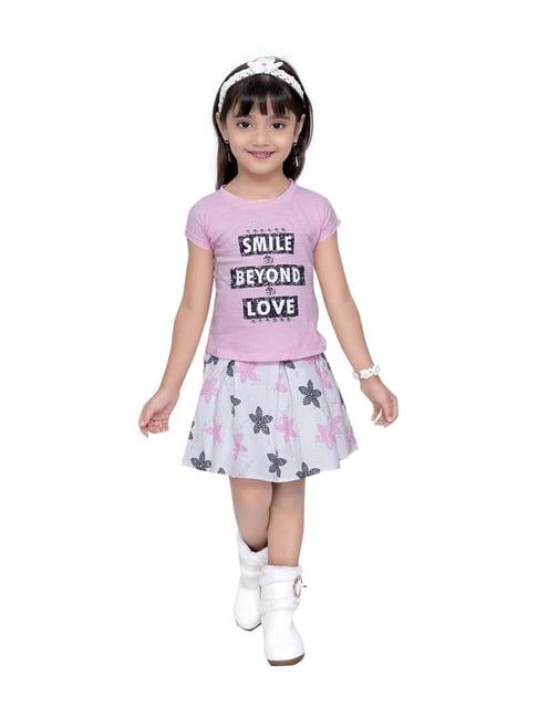 tiny-girl-kids-pink-&-white-cotton-printed-clothing-sets