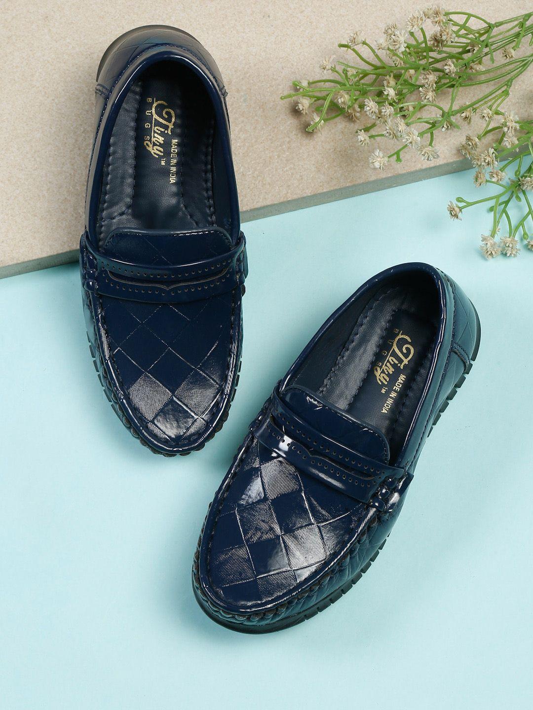 tiny bugs boys textured loafers