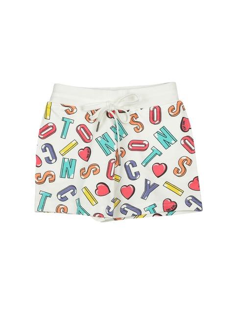tiny girl off white printed shorts