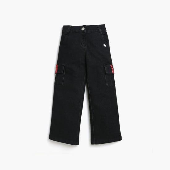 tiny girl wide fit trousers
