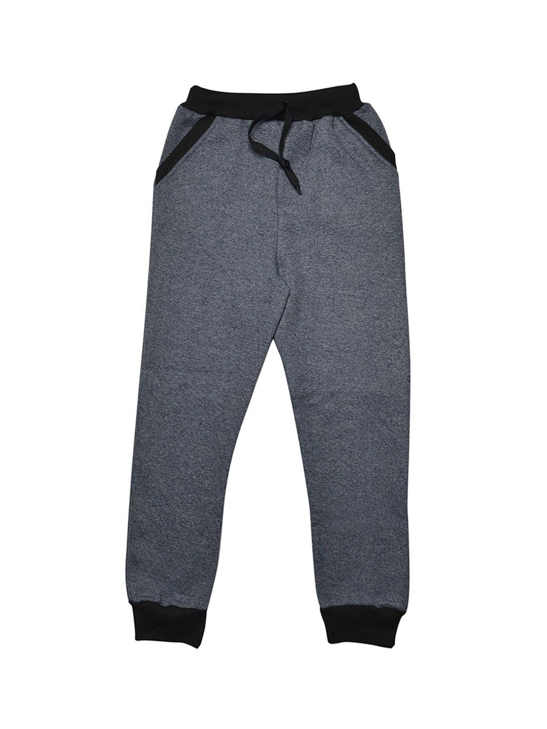 tiny hug boys black & grey joggers