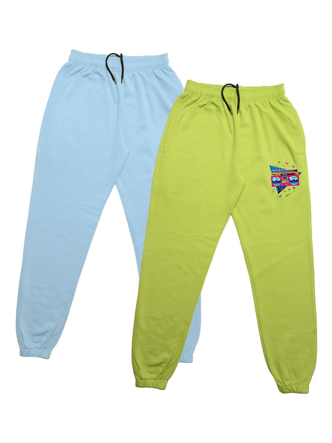 tiny hug boys pack of 2 solid joggers