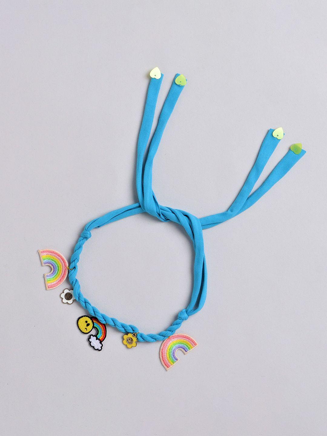 tipy tipy tap girls braided charms hairband