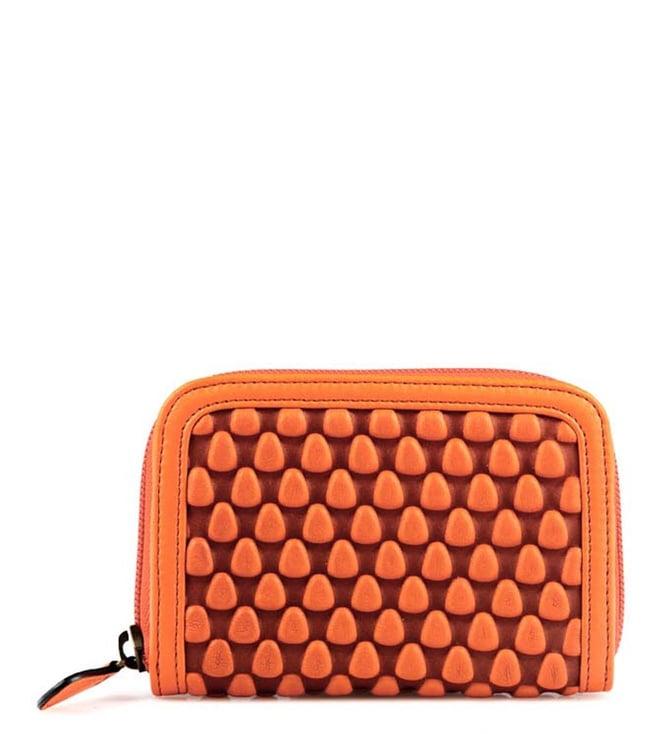 tissa fontaneda spain orange small wallet