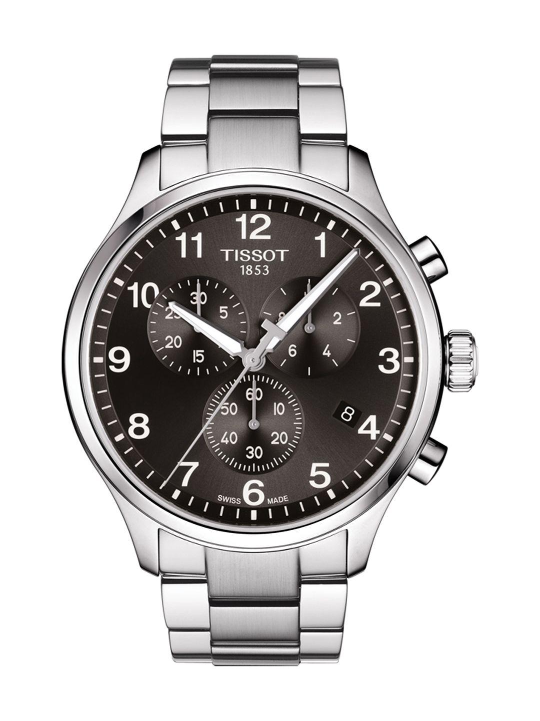 tissot men black chrono xl classic analogue watch t1166171105701
