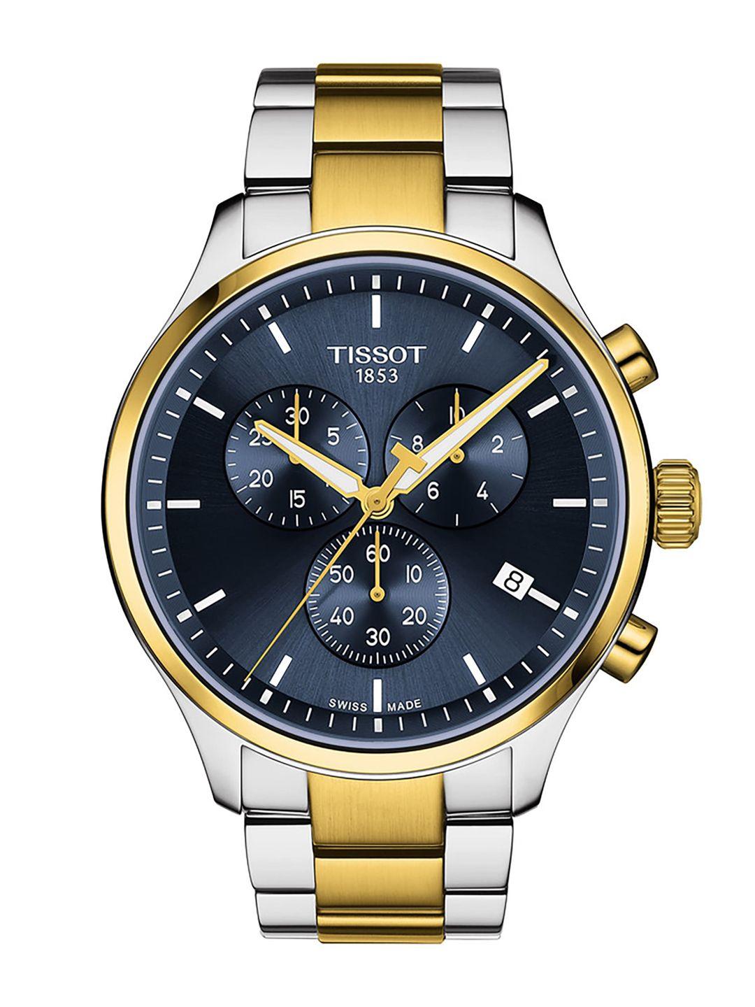 tissot men blue analogue watch t1166172204100