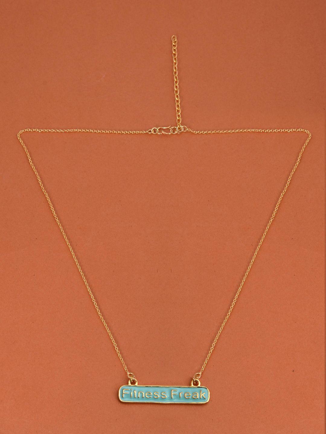 tistabene gold-toned pendant