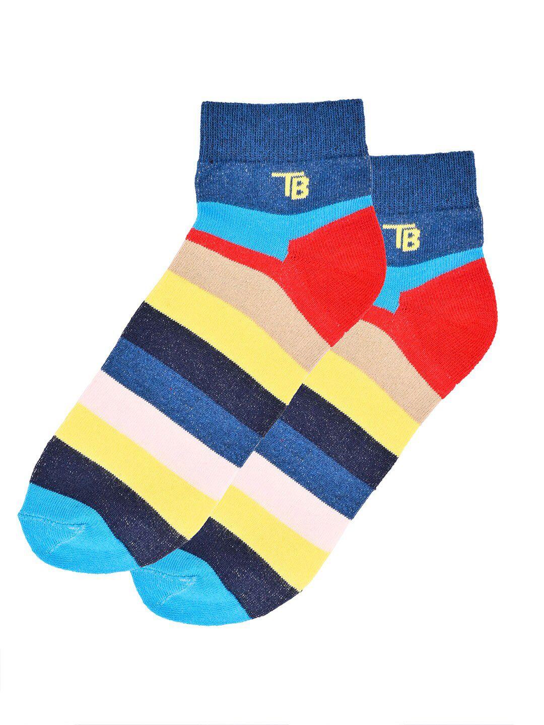 tistabene patterned ankle-length socks
