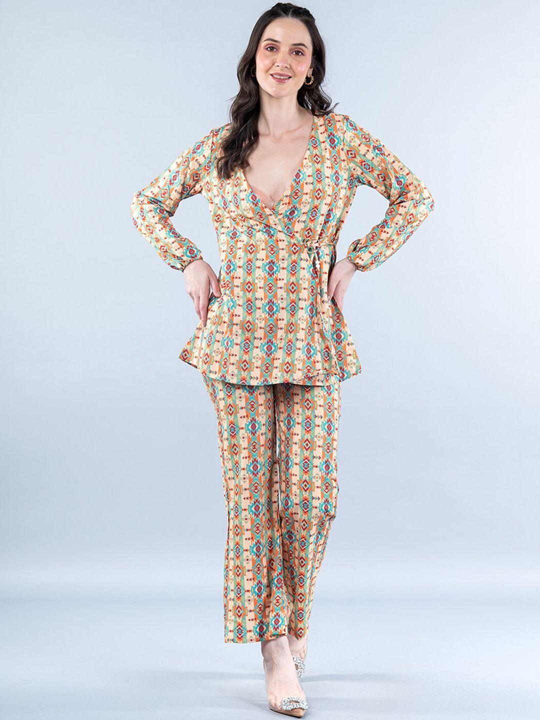 tistabene printed tunic with trousers co-ords