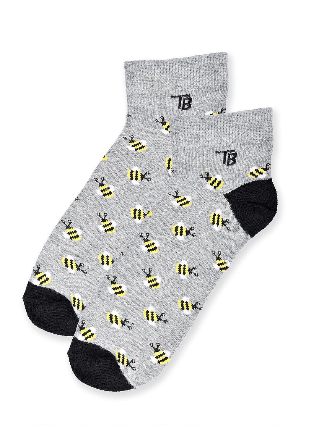 tistabene unisex patterned cotton ankle-length socks