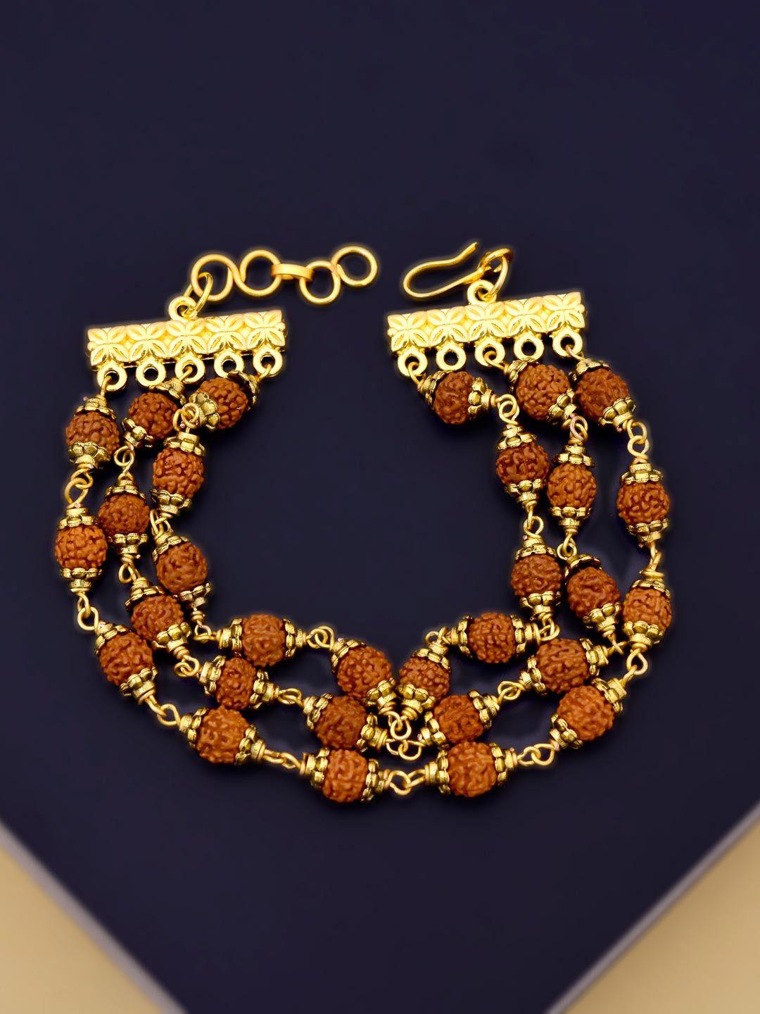 tistabene men brown rudraksha bracelet