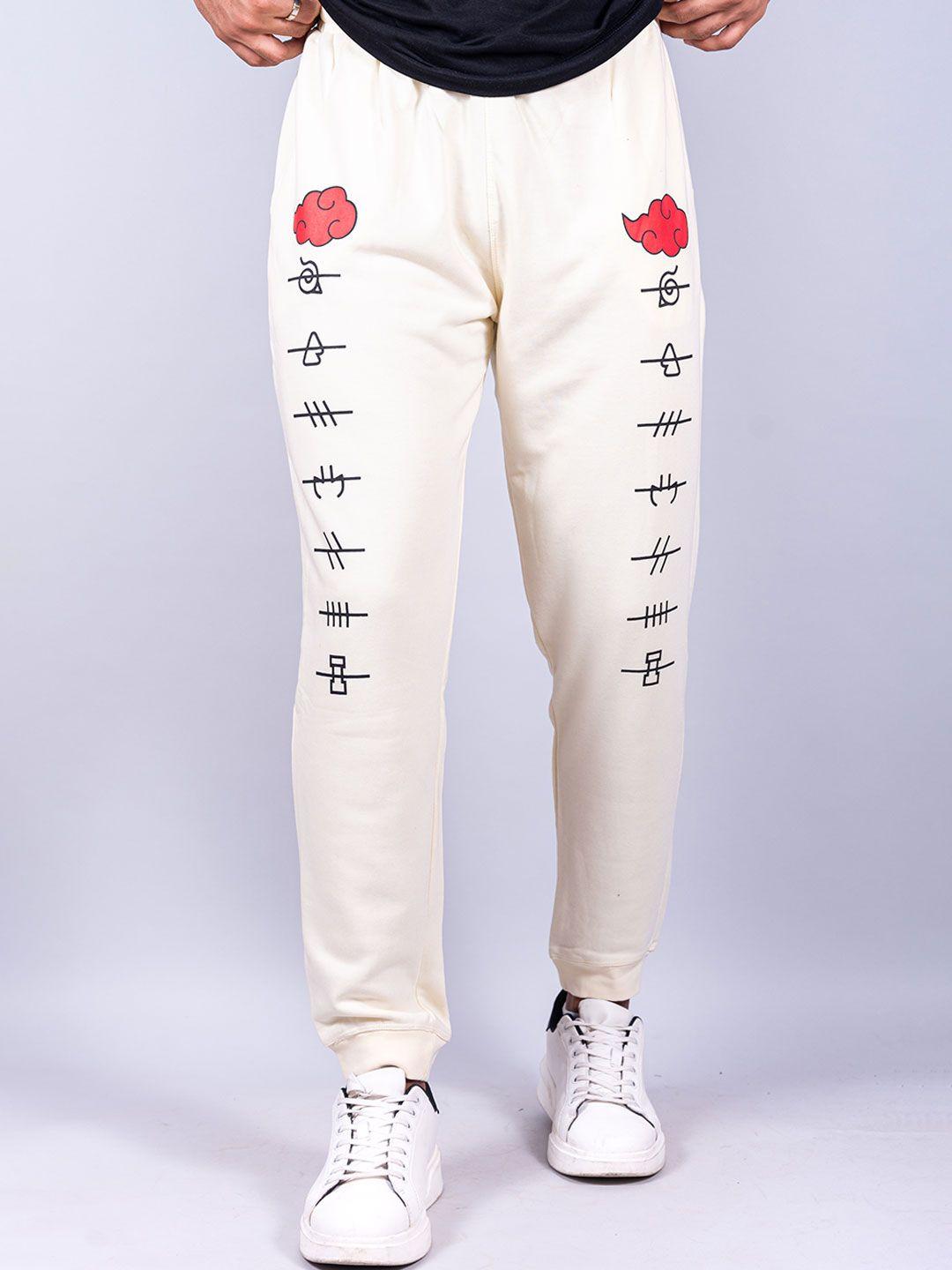 tistabene men printed cotton joggers