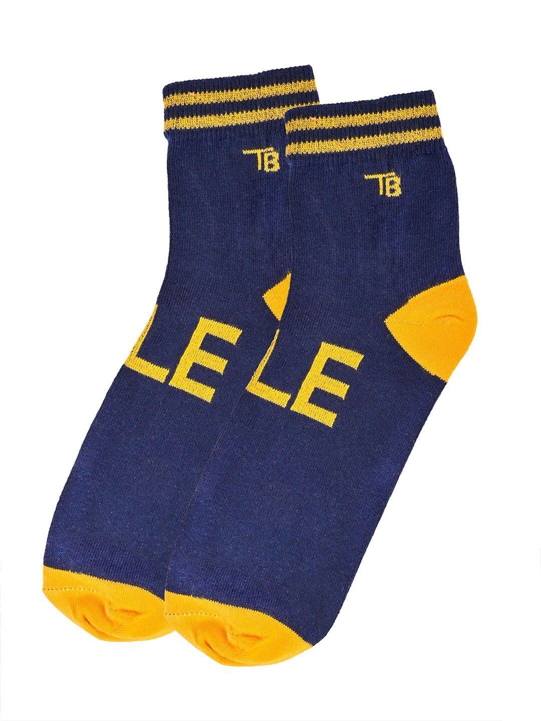 tistabene unisex patterned cotton above ankle-length socks