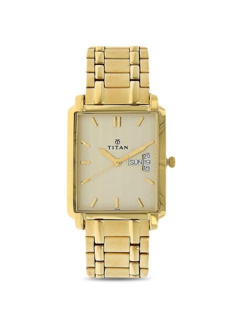 titan nl1506ym02 regalia analog watch for men