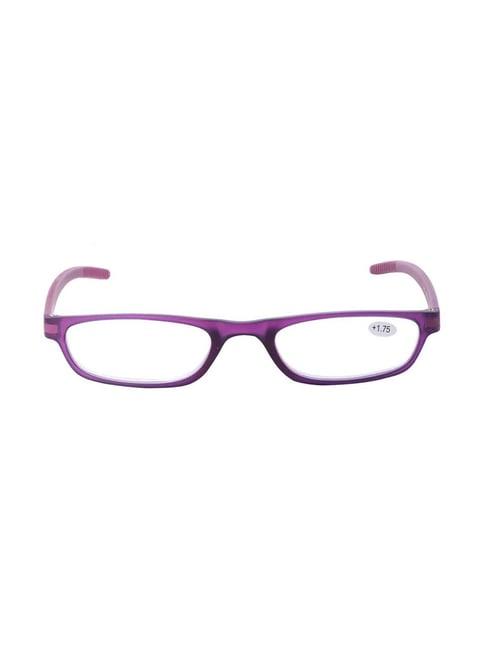 titan rr17wfpa4 purple full rim rectangular reading glasses (+1.75)