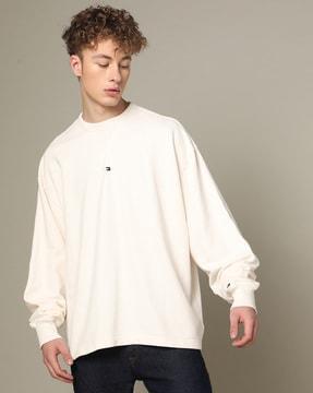 tjm rlx boxy garment dyed crew sweatshirt