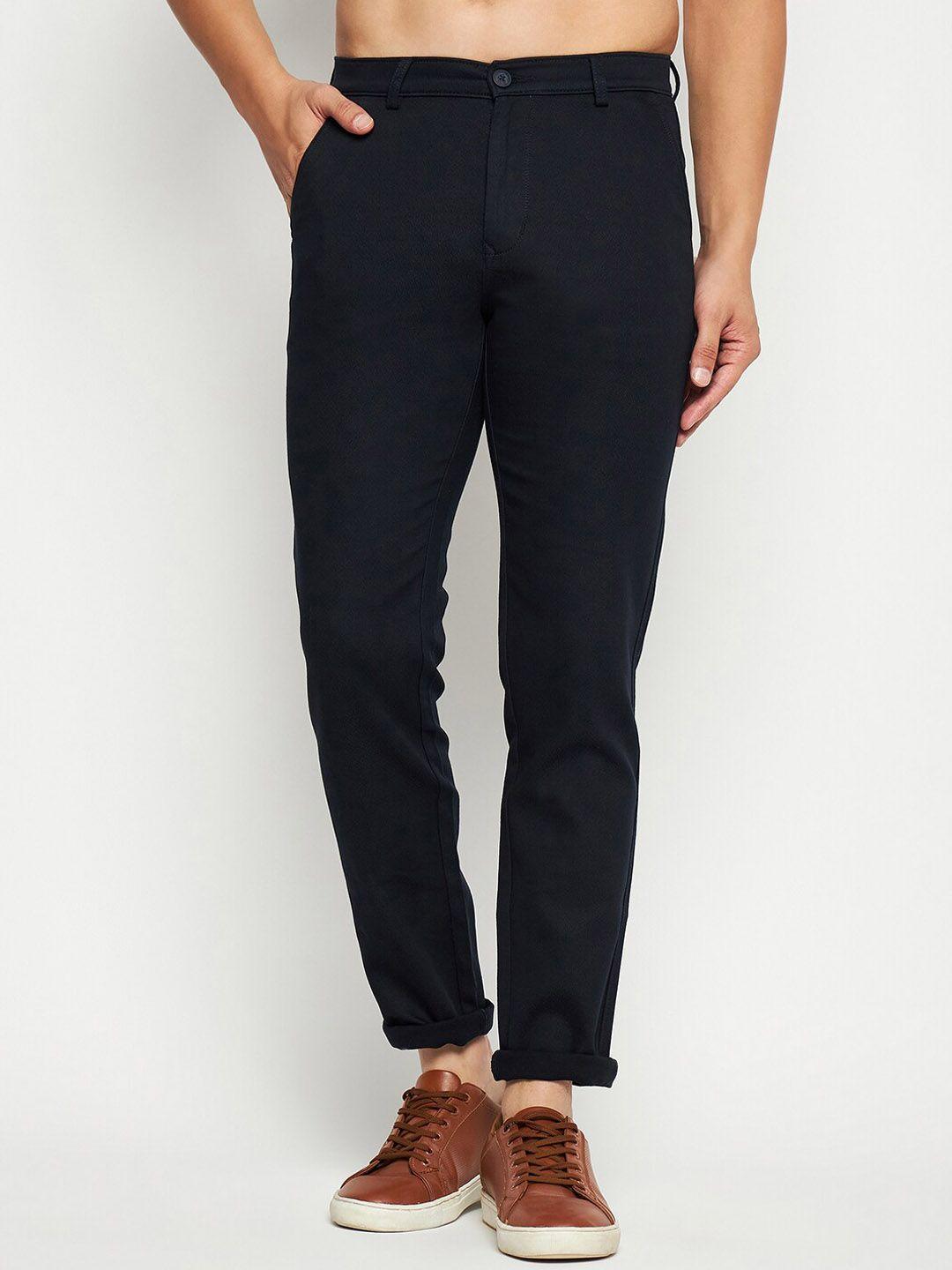 tng men slim fit cotton trousers