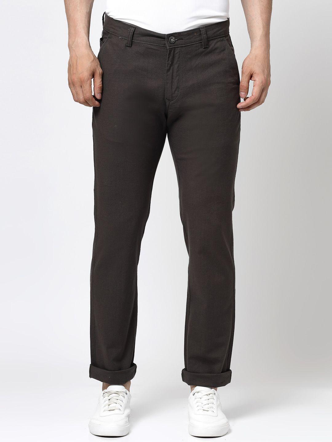 tng men slim fit trousers