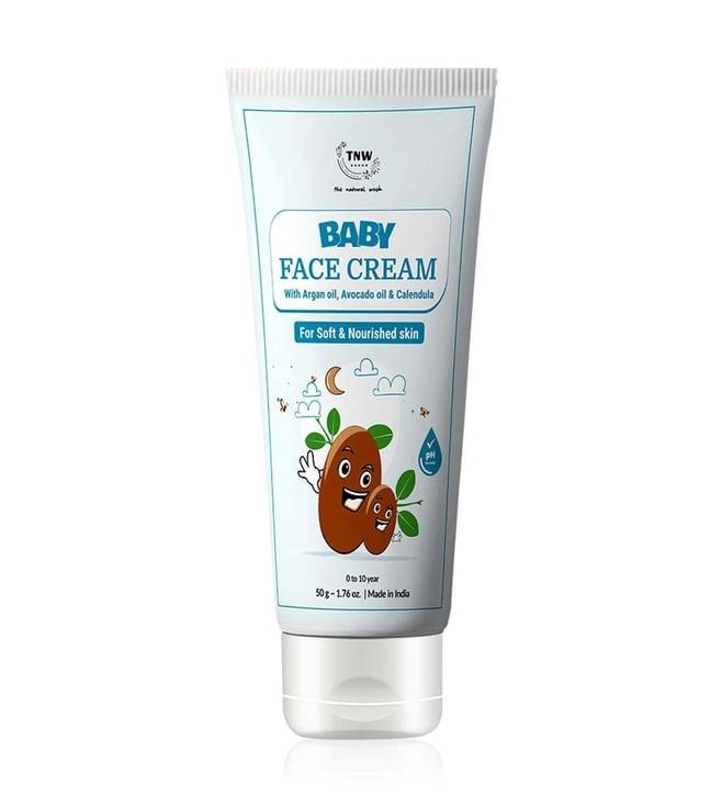 tnw - the natural wash moisturizing baby face cream - 50 gm