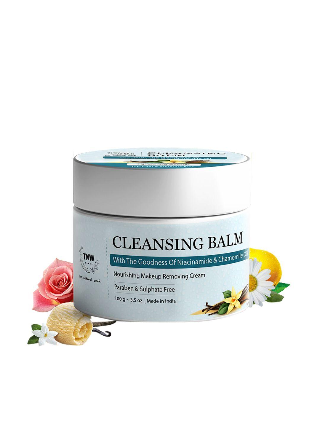 tnw the natural wash cleansing balm for removing makeup with chamomile oil - 100 g