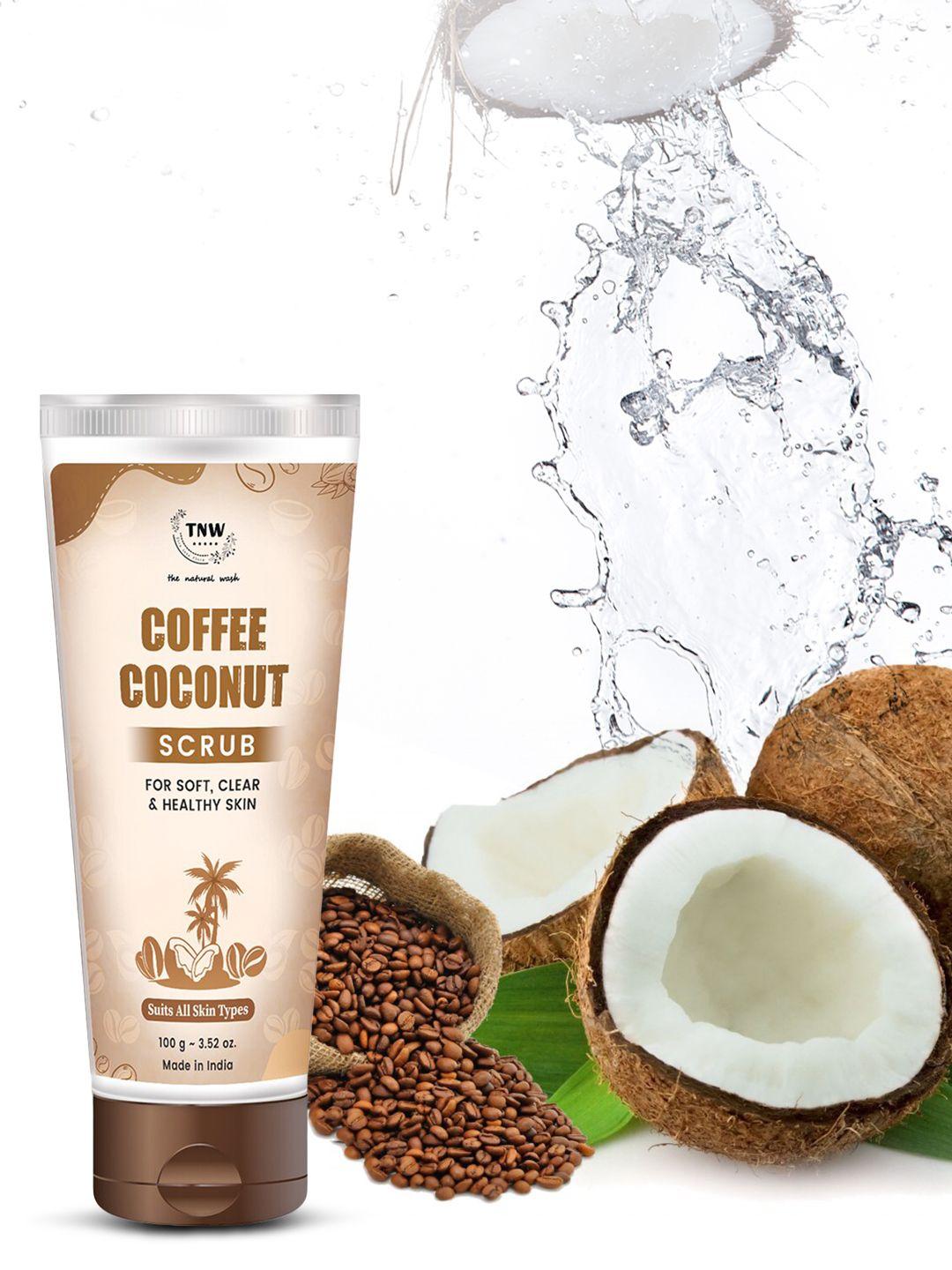 tnw the natural wash coffee coconut scrub 100g