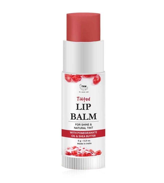 tnw -the natural wash pomegranate tinted lip balm - 6 gm