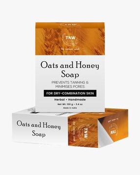tnw handmade oats and honey soap- 100 g