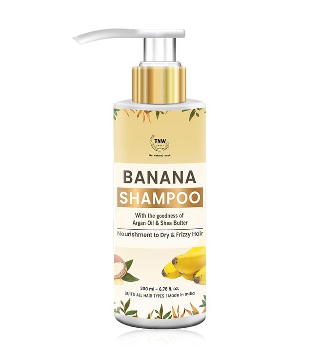 tnw-the natural wash banana shampoo - 200 ml