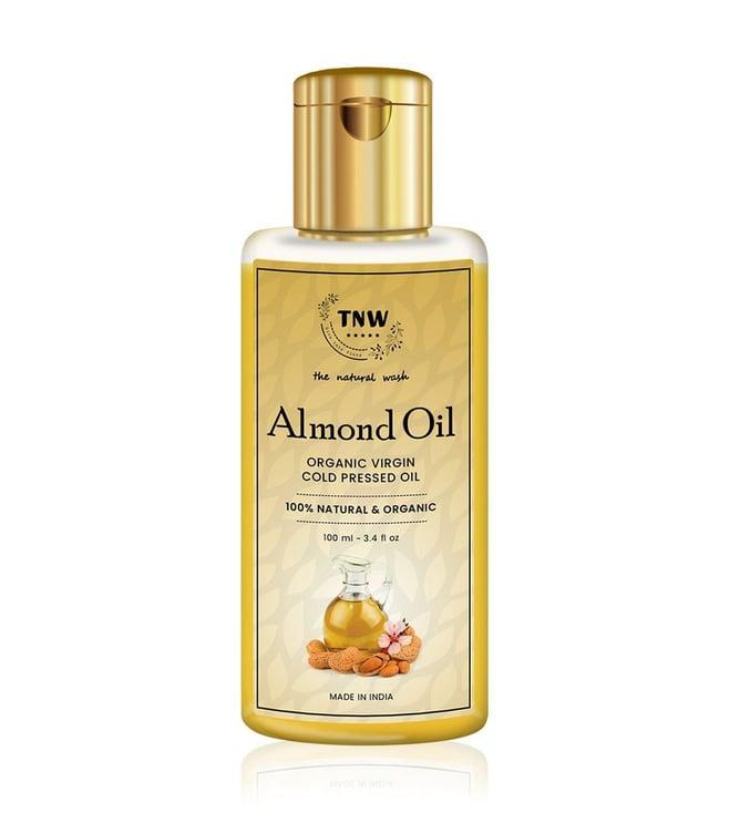 tnw-the natural wash cold pressed virgin almond oil - 100 ml