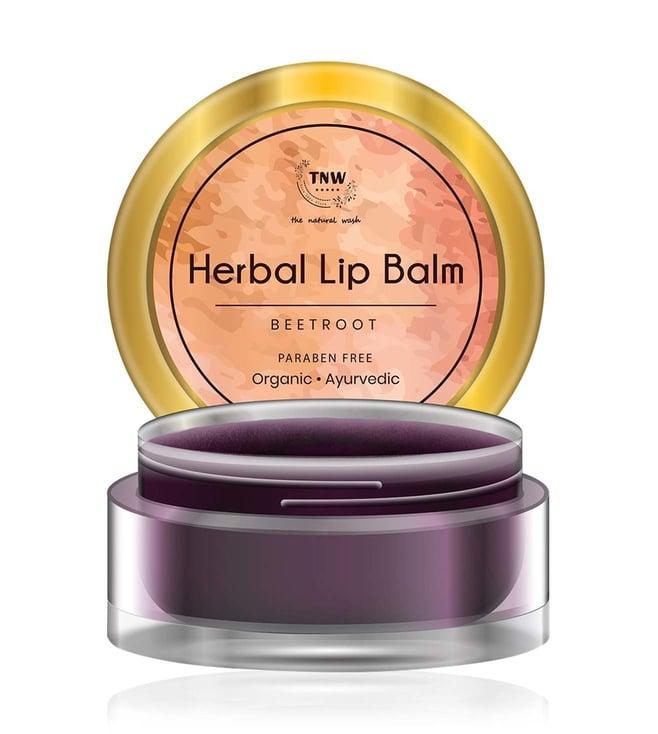 tnw-the natural wash herbal beetroot lip balm - 5 gm