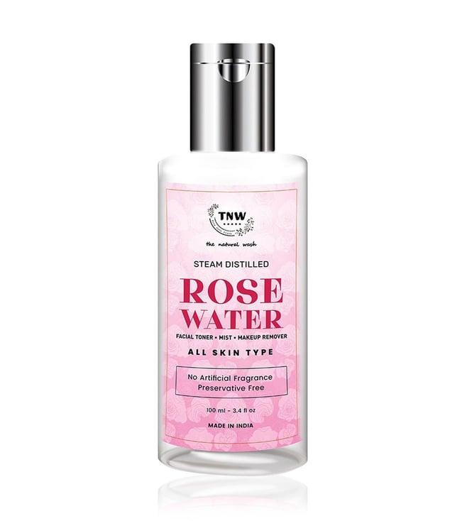 tnw-the natural wash steam distilled rose water - 100 ml