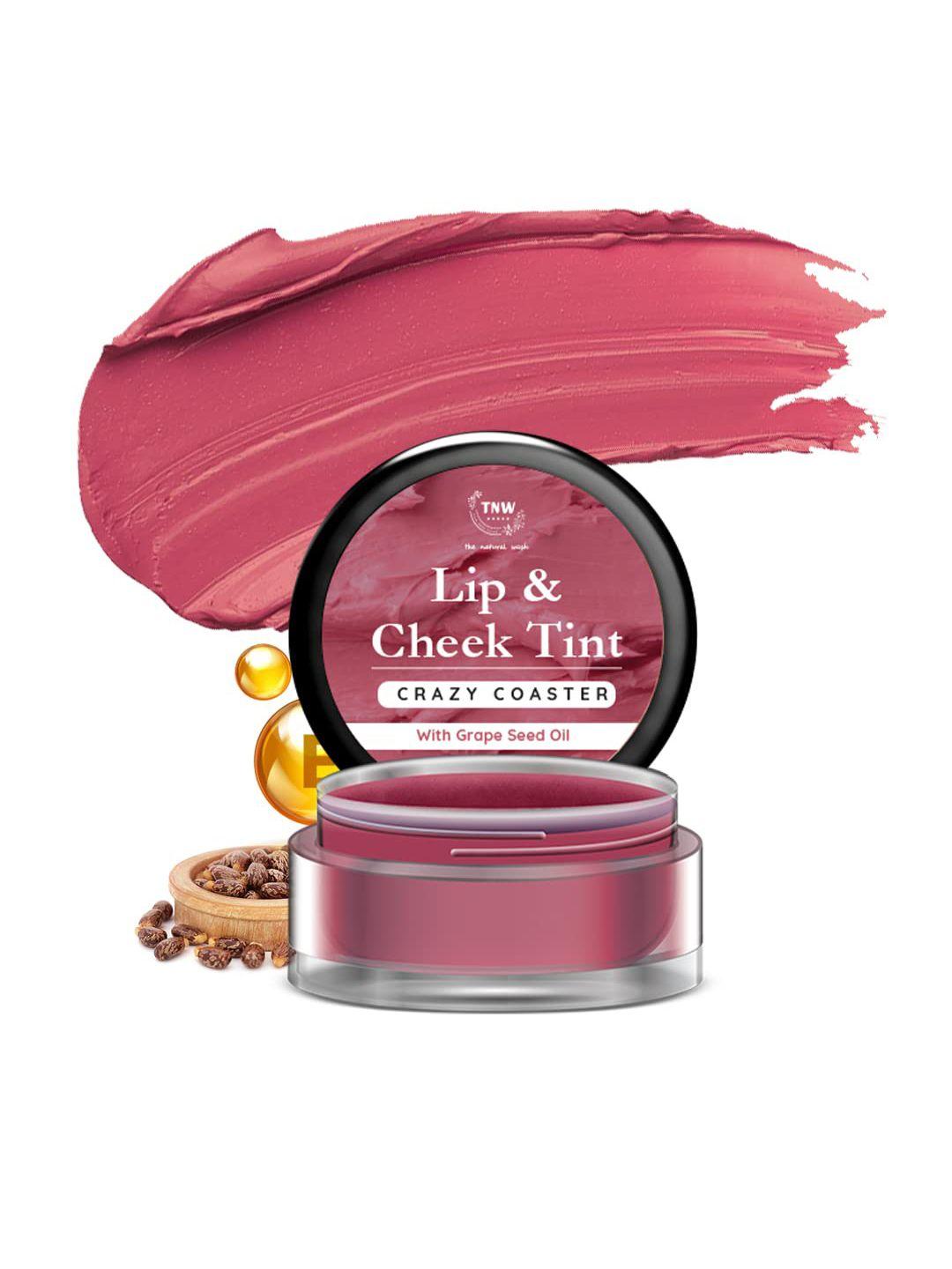 tnw the natural wash brown lip and cheek tint - crazy coaster