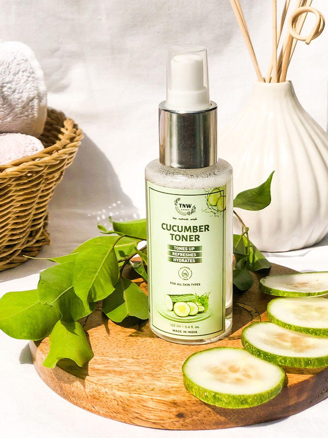 tnw the natural wash cucumber pore tightening toner 100 ml